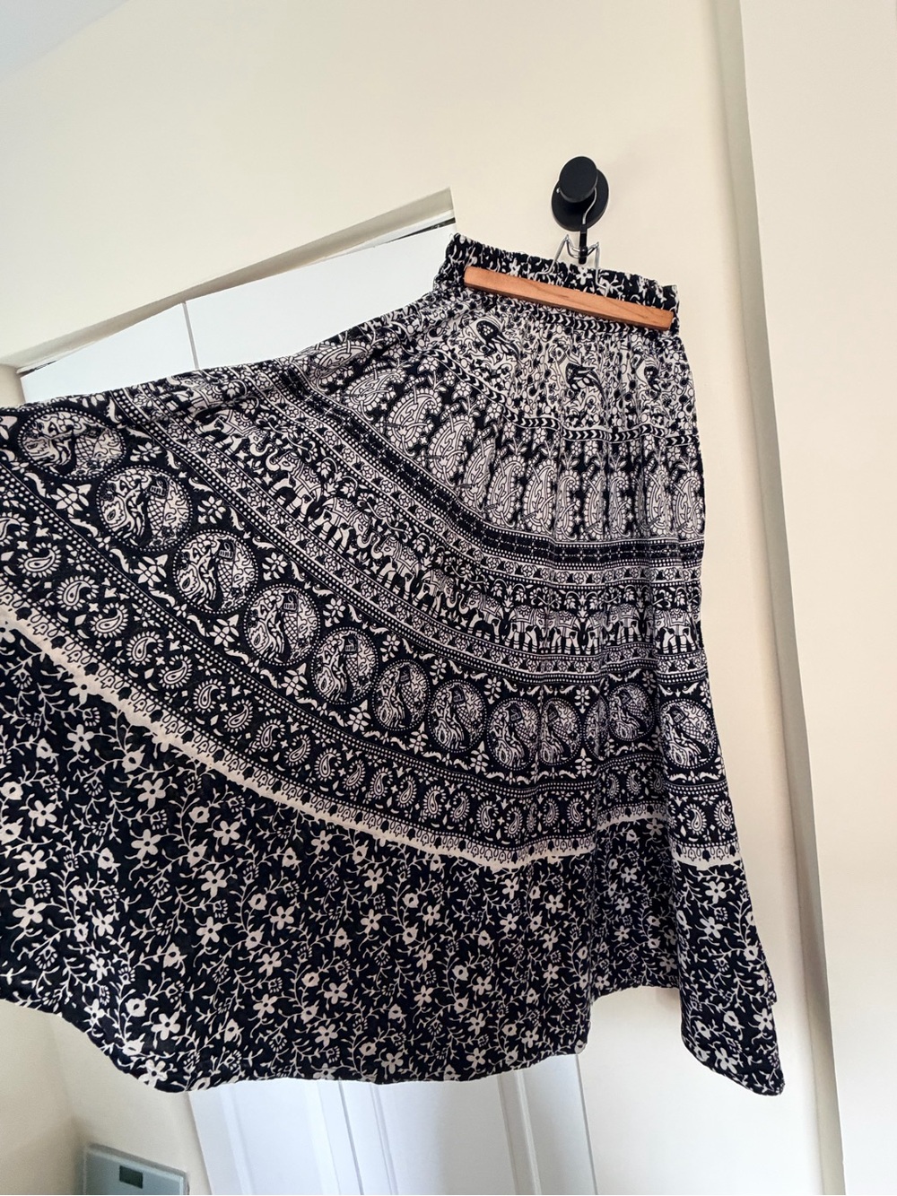 Full Length Printed Skirt